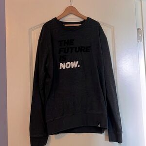 Women’s small black crewneck